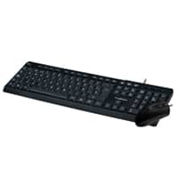 Kit de teclado y mouse - Kit Teclado Estándar y Mouse ACTECK AC-928984 - Estándar, 105 teclas, Negro