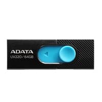 Memoria USB - Memoria USB ADATA AUV220-64G-RBKBL - Azul / Negro, 64 GB, USB 2.0