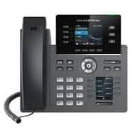 TELEFONO IP GRANDSTREAM  GRP2614 2 PUERTOS ETHERNET GIGA, PLACA FRONTAL INTERCAMBIABLE, TECLAS BLF JUNTO A PANTALLA LCD, PoE, WiFi DOBLE BANDA, BLUETOOTH, INCLUYE ADAPTADOR 12V