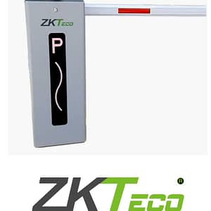 ZKTECO CMP200 - Barrera Vehicular de doble dirección Izq o Der/ Brazo Telescópico de 2.6 hasta 4.5 metros / 3 Seg. / Gabinete con Luz Led Indicador de estado / Sistema Inteligente anti-impacto/ Incluye 2 controles remotos