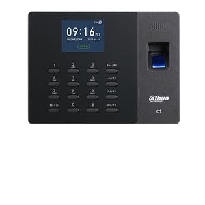 DAHUA ASA1222G - Control de Asistencia StandAlone con Batería Incluida/ 1,000 Usuarios, Passwords y Tarjetas Mifare (IC Card)/ 2,000 Huellas/100,000 Registros/ 24 Periodos de Asistencia y 20 Departamentos/ Comunicación TCP/IP/ Puerto USB/