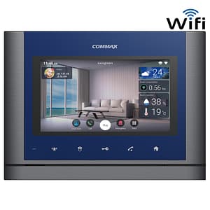 COMMAX CMV70MX - Monitor Touch para videoportero 7 pulgadas / diseño slim / WiFi App Hey Commax / compatible con Android&iOS, /Memoria SD/ Compatible con frentes de calle Commax