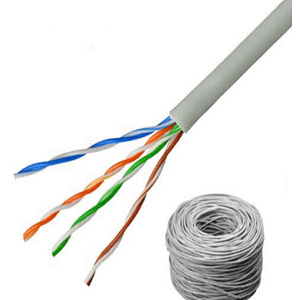 SAXXON OUTPCAT5E - Bobina de Cable UTP Cat5e 100% Cobre/ 305 Metros/ Bobinado REELEX /Color Gris/ Uso Interior/ 4 Pares/ Soporta Pruebas de Rendimiento/ Ideal para Cableado de Redes y Video/