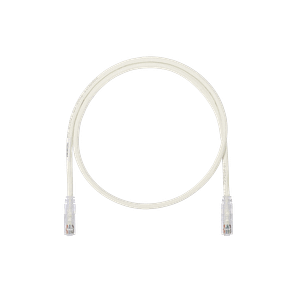 Cable de Parcheo UTP, Cat6A, 24 AWG, CM, Color Blanco, 7ft