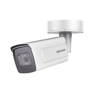 Bala IP 4 Megapixel / Lente Mot. 2.8 a 12 mm / Acabado Anticorrosión / 50 mts IR EXIR / DARKFIGHTER / NEMA 4X / WDR 140 dB / IP67 / IK10 / Entrada y Salida de Audio y Alarmas