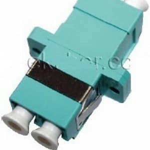 SAXXON JALC3CD - Adaptador unitario de fibra / Para LC / OM3 / AQUA / Duplex