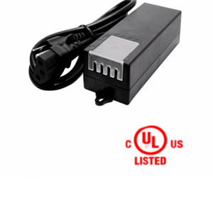 SAXXON PSU1250D4D - Fuente de Poder de Poder de 4 Canales 12 Vcc 5 Amperes/ 1.25 Amper por Canal/ Color Negro/  Entrada 100 V ca - 240 V ca/ Con Protección de Descargas/