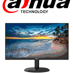 DAHUA DHI-LM22-H200 - Monitor de 22 Pulgadas Ultra Delgado/ Housing Metalico/ Full HD/ Angulo de Visualización de 178 Grados/ HDMI&VGA/ Diseño de Micro Bisel/ Especial para Videovigilancia 24/7/ Resolución 1920×1080/ Certificaciones CE/FCC/