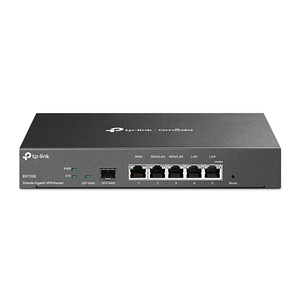 ROUTER VPN TP-LINK TL-ER7206 INTEGRADO EN OMADA SDN, ADMINISTRACIÓN CENTRALIZADA, 1 PUERTO WAN FIBRA ÓPTICA SFP GIGABIT,  1 PUERTO WAN GIGABIT FIJO, 2 PUERTOS LAN GIGABIT RJ45 FIJO, 2 PUERTOS GIGABIT WAN/LAN INTERCAMBIABLES BALANCEO DE CARGA