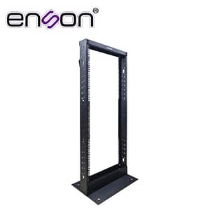 RACK VERTICAL ENSON ENS-RACK248 DE 25UR DOS POSTES EMPOTRABLE IDEAL PARA MONTAJE DE EQUIPOS DE RED Y CABLEADO ESTRUCTURADO COMPATIBLE CON TODOS LOS ACCESORIOS DE RACKS Y GABINETES ENSON