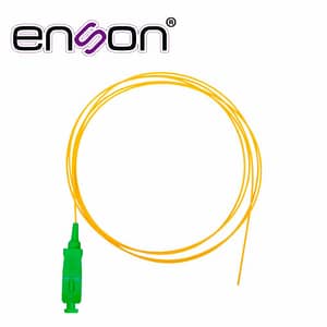 PIGTAIL DE FIBRA OPTICA MONOMODO ENSON ENS-PIGTAILSC CONECTOR SC APC LONGITUD 1.5 METROS