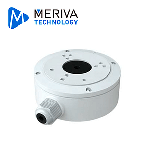 CAJA DE CONEXIONES - JUNCTION BOX MERIVA TECHNOLOGY MVA-JB0301 PARA CÁMARAS MONTAJE EN PARED O EN TECHO. COMPATIBLE CON CÁMARAS DE LENTE FIJO. SERIE S3L / SERIE S3A / SERIE E REVISAR LISTA DE MODELOS COMPATIBLES PARA CONFIRMAR LA COMPATIBILIDAD DE BASE CORRECTA