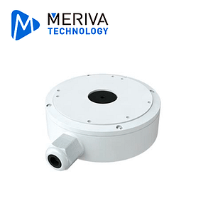 CAJA DE CONEXIONES - JUNCTION BOX MERIVA TECHNOLOGY MVA-JB0303 PARA CÁMARAS MONTAJE EN PARED O EN TECHO. COMPATIBLE CON CÁMARAS MVD-E500ZA REVISAR LISTA DE MODELOS COMPATIBLES PARA CONFIRMAR LA COMPATIBILIDAD DE BASE CORRECTA