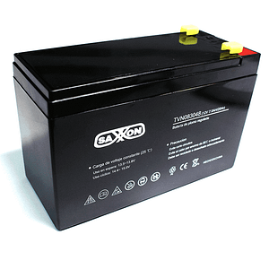 SAXXON CBAT7AH - Bateria de respaldo de 12 volts libre de mantenimiento y facil instalacion / 7 AH/ compatible DSC/ CCTV/ Acceso