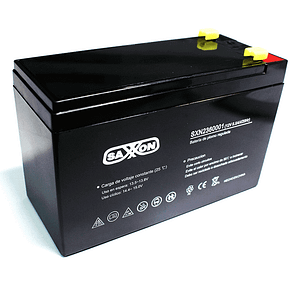 SAXXON CBAT8AH - Bateria de respaldo de 12 volts libre de mantenimiento y facil instalacion / 8 AH/ compatible DSC/ CCTV/ Acceso