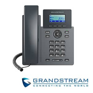 TELEFONO IP GRADO CARRIER GRANDSTREAM GRP2601 2 CUENTAS SIP 2 LINEAS COMPATIBLE CON GDMS CONFERENCIA DE 5 VIAS EHS SIN POE INCLUYE ADAPTADOR