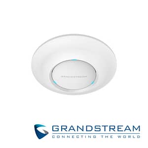 AP GRANDSTREAM GWN7615 802.11AC WAVE 2 MIMO 3X3  POTENCIA 400MW ANTENAS 3X3DBI 2XGETH 16 SSID QOS AVANZADO PARA INTERIORES ALCANCE 175M 200 USUARIOS SIMULTANEOS POE 802.3AF/AT CONTROLADOR 50 APS INCORPORADO NO INCLUYE POE