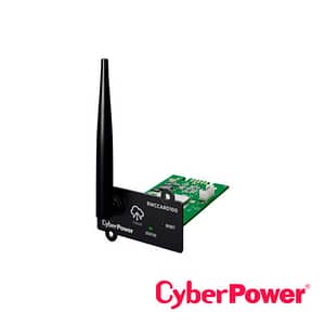 PUERTO DE CONECTIVIDAD  ANTENA EXTERNA CYBERPOWER RWCCARD100 PROTOCOLO DE ENLACE DE DATOS  IEEE 802.11B/G/N  ADMINISTRACIÓN REMOTA  APLICACIÓN POWERPANEL CLOUD (SERVICIO GRATUITO POR 3 AÑOS) PLUG-AND-PLAY