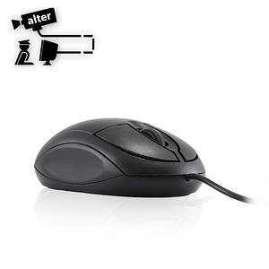 MOUSE NEGRO ALAMBRICO