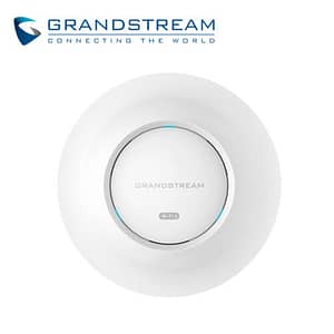 ACCESS POINT GRANDSTREAM GWN7664 WIFI 802.11AX MU-MIMO 4X4:4 3.55GBPS DOBLE BANDA 32 SSID PARA INTERIORES ALCANCE 175M 750 USUARIOS SIMULTÁNEOS POE 802.3AF/AT/AZ CONTROLADOR 50 APS INCORPORADO NO INCLUYE INYECTOR