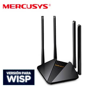 Router inalámbrico AC1200 / 2 Puertos LAN 10/100/1000 / 1 Puerto WAN 10/100/1000 /  Tecnología MU-MIMO y Beamforming /   4 Antenas de 5 dBi