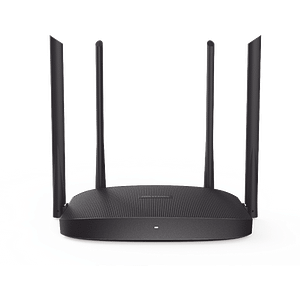 Router Inalámbrico WISP / Doble Banda AC (2.4 GHz y 5 GHz) / 4 Puertos 10/100 Mbps /  4 Antenas Omnidireccional de 5 dBi / Interior / Hasta 867 Mbps