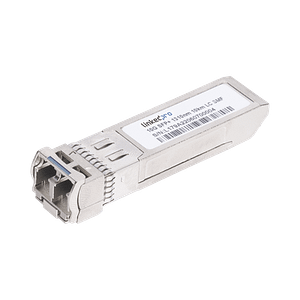 Transceptor SFP+ (Mini GBIC) para Fibra Monomodo / 10 Gbps / Conectores LC, Dúplex / Hasta 20 km