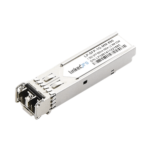 Transceptor SFP (Mini GBIC) para Fibra Multimodo / 1.25 Gbps / Conectores LC, Dúplex / Hasta 550 m