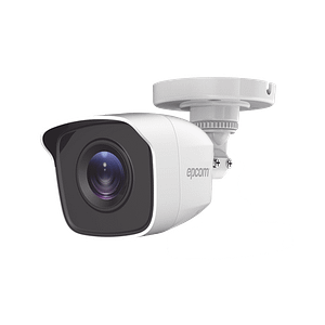 Bala TURBO 2 Megapíxeles (1080p) / Gran Angular 103° / Lente 2.8 mm / IR EXIR Inteligente 20 mts / Exterior IP66 / dWDR / TVI-AHD-CVI-CVBS / Policarbonato