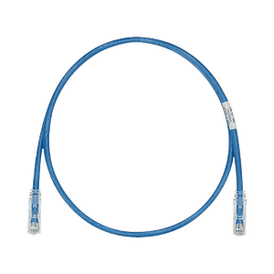 Cable de Parcheo TX6, UTP Cat6, 24 AWG, CM, Color Azul, 4ft