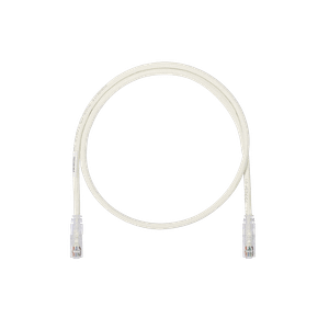 Cable de Parcheo UTP, Cat6A, 24 AWG, CM, Color Blanco, 1ft