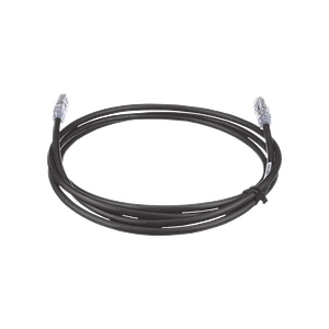 Cable de Parcheo UTP, Cat6A, 24 AWG, CM, Color Negro, 5ft