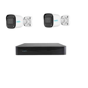 Kit Cctv 2 Camaras 2 Mp + Dvr De 5 Mp Uniarch