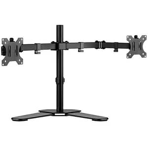 Soporte - Soporte para Monitor LCD - de 2 Brazos, de 13 a 32 Pulgadas, Sobre Escritorio, Resistencia 8 KG C/U, BROBOTIX 963203