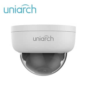 CAMARA IP DOMO ULTRA265 UNIARCH IPC-D122-PF28K, 2MP, LENTE FIJO 2.8MM, 30M IR, SLOT MEMORIA SD, IP67