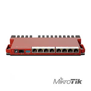 RUTEADOR MIKROTIK L009UiGS-RM 8 PUERTOS GIGA 1 PUERTO GIGA POE PASIVO 1 PUERTO SFP (2.5G) MONTAJE EN RACK 40 WATTS DE CONSUMO LICENCIA 5 IDEAL PARA PEQUEÑAS Y MEDIANAS EMPRESAS.