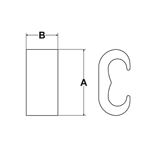 Conector Mecánico tipo YGHC-C, compresión en forma C para  calibre mínimo 1 tre- 2/0 tre y conductor máximo 6 sol - 2 tre.