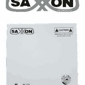 SAXXON SX10A9CH - Fuente de Poder Profesional 12 VCD / 10 Amperes / 9 Canales / 1.1 Amperes por Canal / Protección contra Sobrecargas / Led Indicador de Funcionamiento