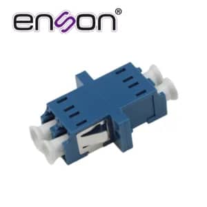 CONECTOR MODULAR DE FIBRA OPTICA ENSON ENS-LCUPC-OS2 CONECTOR DUPLEX LC-UPC OS2