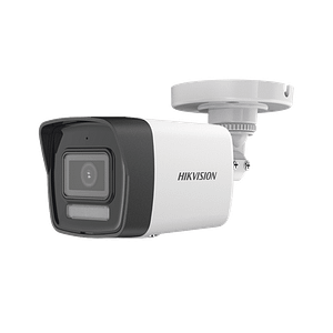 [Dual Light + ColorVu] Bala TURBOHD 3K (5 Megapixel) / Lente 2.8 mm / 30 mts IR + 20 mts Luz Blanca / Gran Angular 104.9° / Exterior IP67 / Micrófono Integrado / dWDR / 4 Tecnologías / Metal