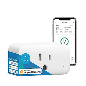 Adaptador tomacorriente PlugIn Mini, 15A, medición de consumo, control de electrodomésticos  / BLUETOOTH / Wifi