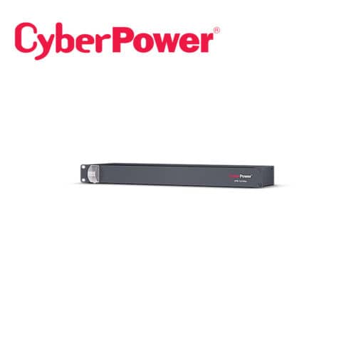 PDU CYBERPOWER CPS-1215RM BASICO PARA DISTRIBUCION DE ENERGIA 10 CONTACTOS NEMA 5-15R 1UR 15 AMP 120 VCA