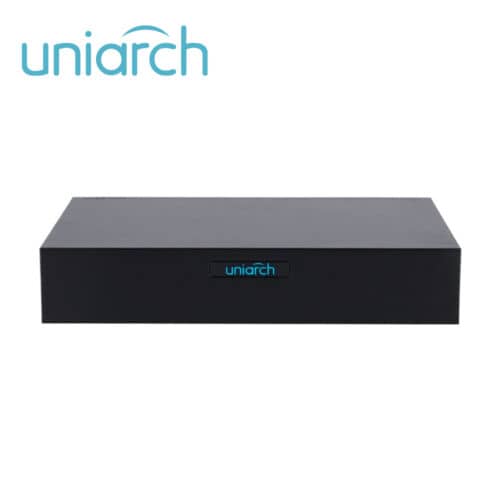 DVR PENTAHIBRIDO UNIARCH XVR-108F / 8CH BNC + 2CH IP / 1080P LITE / ALMACENAMIENTO 6TB / AUDIO SOBRE COAXIAL SOLO EN TECNOLOGIA TVI / ENTRADA HDMI Y VGA / 12 VDC