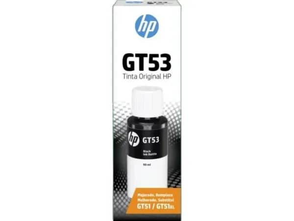 Botella de tinta - Botella de tinta HP GT53 - 1VV22AL, Negro