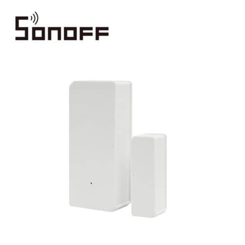 SENSOR MAGNETICO SONOFF DW2 RF COMPATIBLE CON SONOFF BRIDGE433 PARA ALARMA DE SEGURIDAD EN SMART HOME O PROGRAMAR ESCENAS EN LA APP DE SONOFF (NO INCLUYE BATERIAS, RECOMENDADAS AAA x 2)