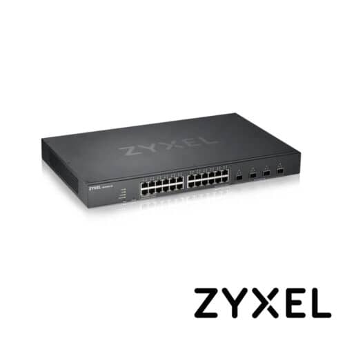 SWITCH ZYXEL XGS1930-28 24 PUERTOS RJ45 100/1000 Mbps + 4 PUERTOS SFP 10GIGABIT ADMINISTRABLE-L2 COMPATIBLE CON NEBULA Y STANDALONE