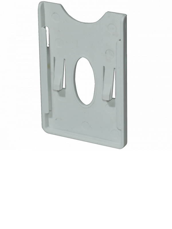 SAXXON ASRCH - Porta Tarjeta de Plástico con Adhesivo 3M / Compatible con Tarjetas o TAG SAXXON de PVC