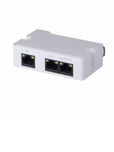 DAHUA PFT1300 - Extensor  PoE &  PoE plus pasivo / 2 Puertos / Conexión en cascada hasta 300 Mts / 2 Puertos Fast Ethernet